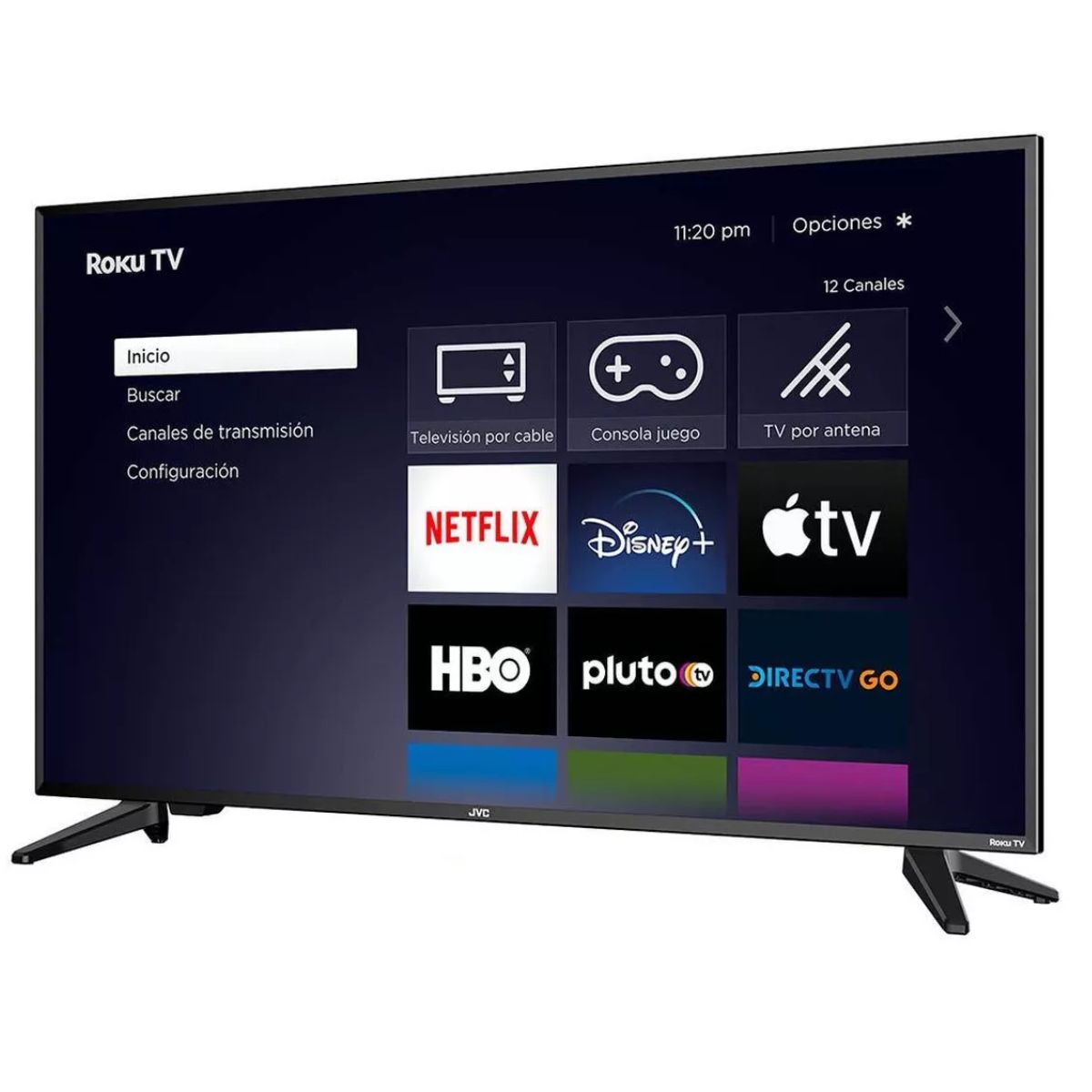 JVC Pantalla 40 Pulgadas SI40FS Roku HDMI USB Wifi 