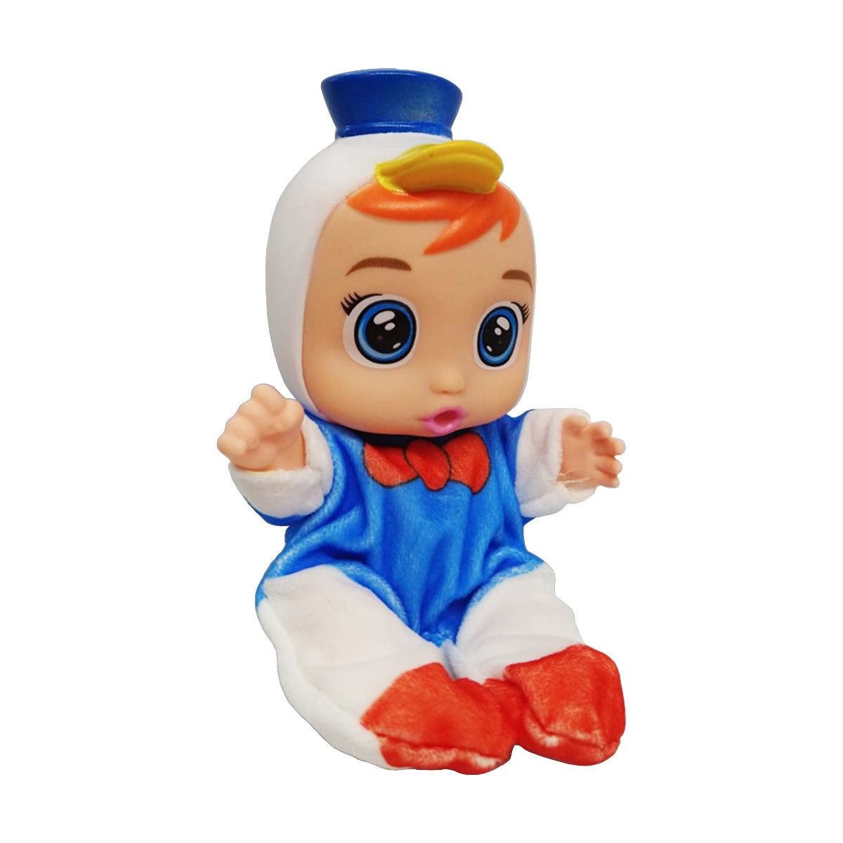 Muñeco Bebe Lloron con Accesorios Pato Donald