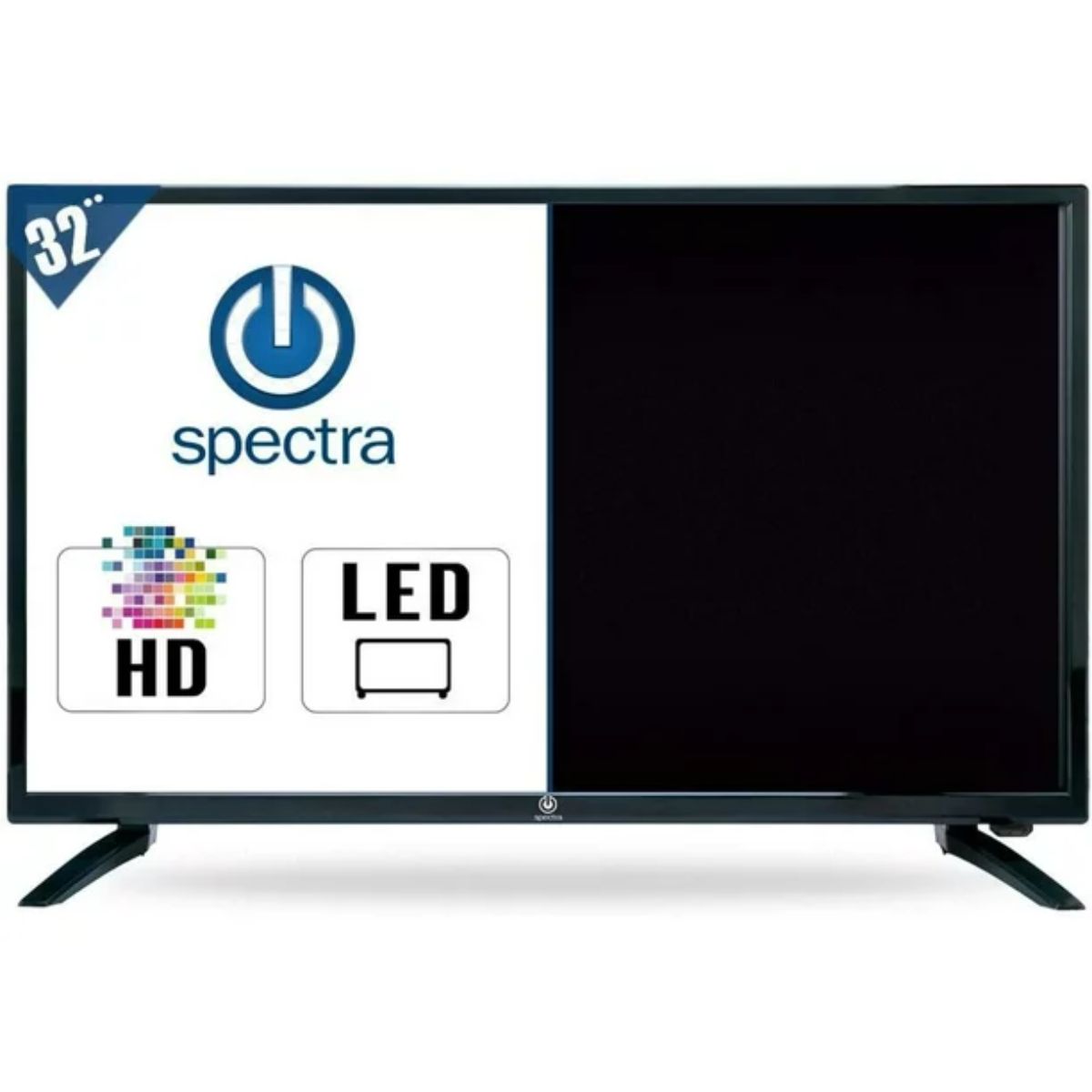 SPECTRA Pantalla de 32 pulgadas LED Smart TV