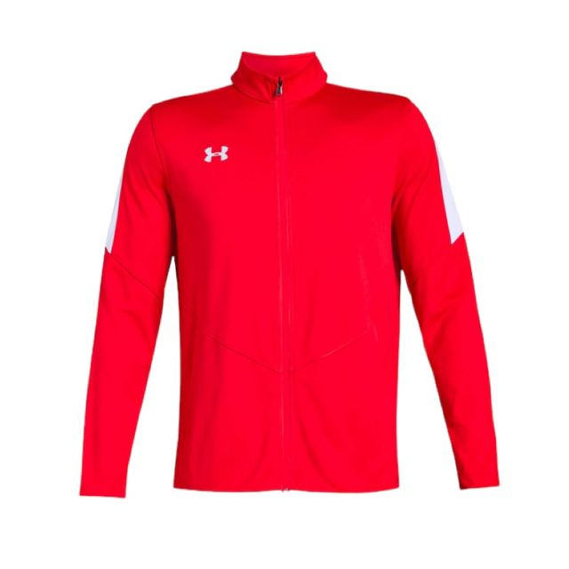 Chamarra Under Armour Rival Knit Roja para Caballero