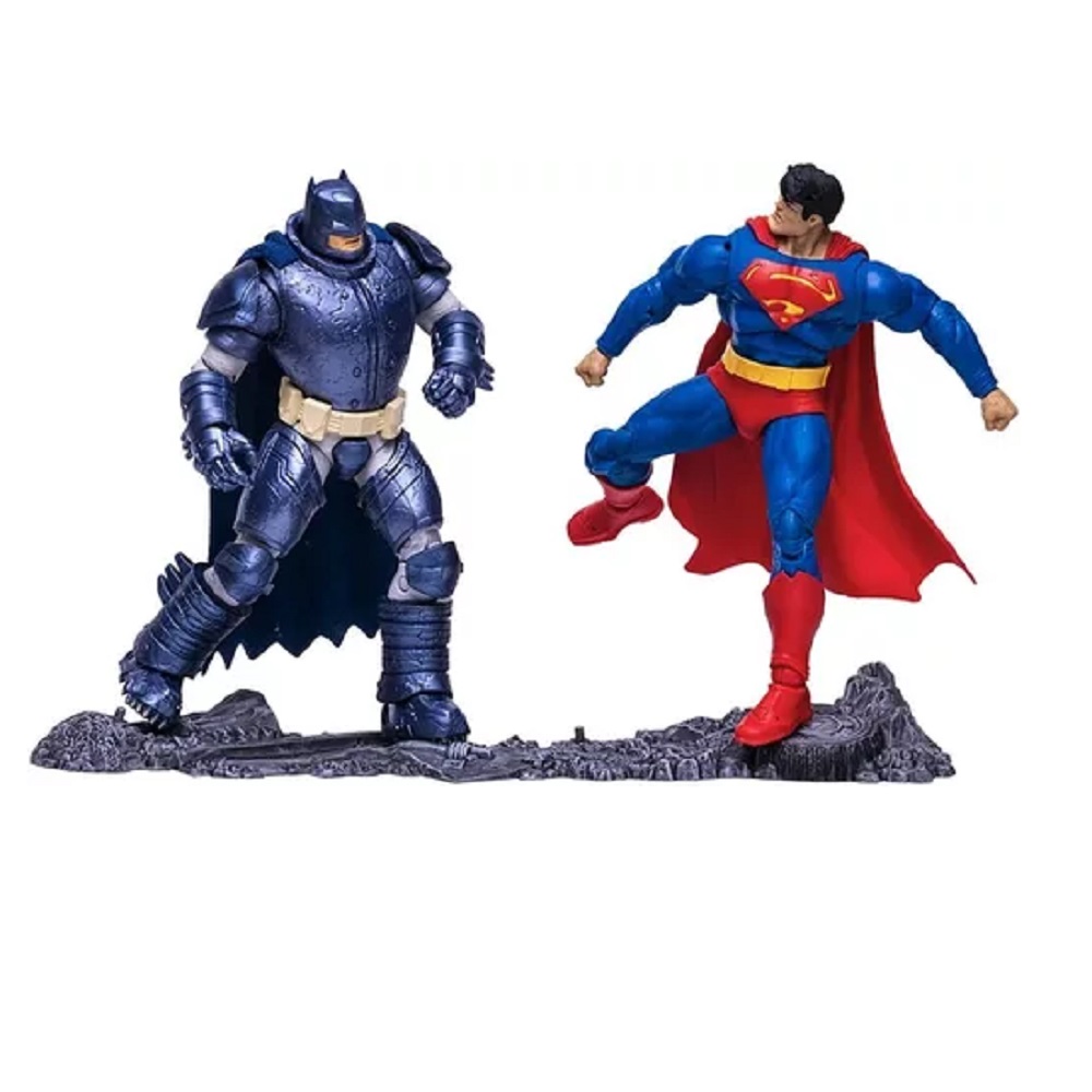 Figura Dc Multiverse Superman Vs Armored Batman 