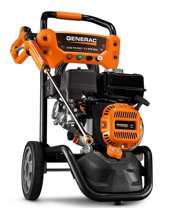 Hidrolavadora A Gasolina Generac gp088990 3100 Psi 2.4 GPM