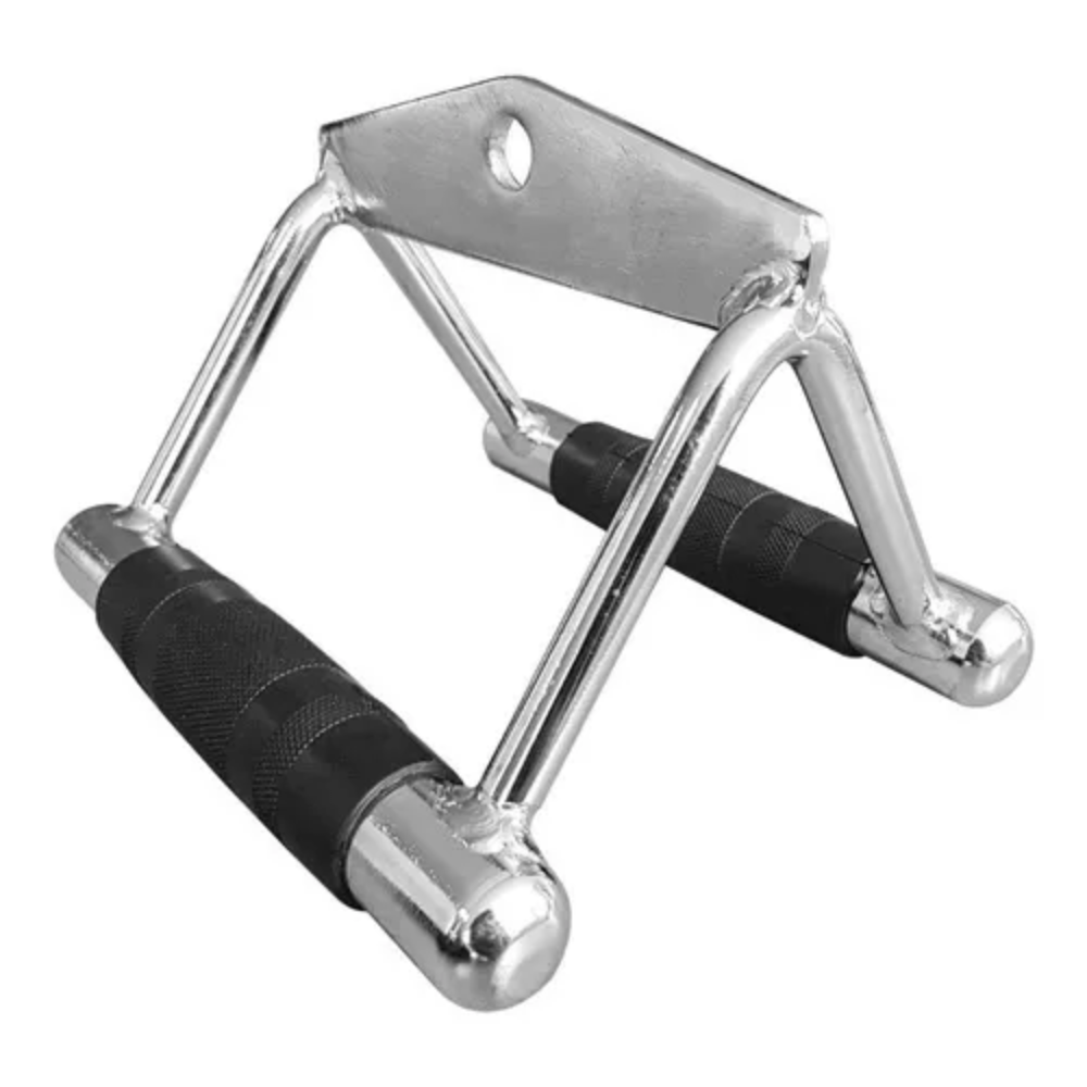 Maneral Agarradera Jaladera Doble D Polea Gym Con Recubrimiento