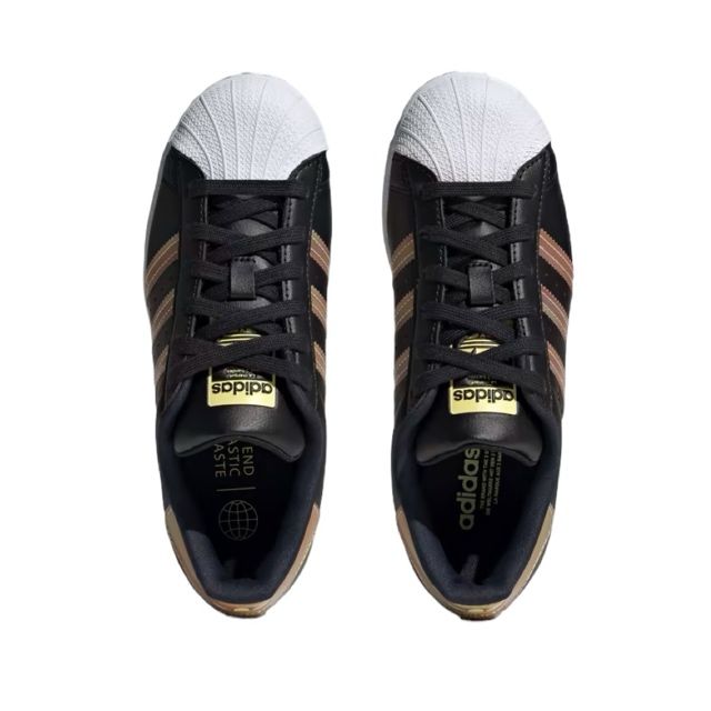 Tenis Adidas Superstar Casuales Negros para Dama