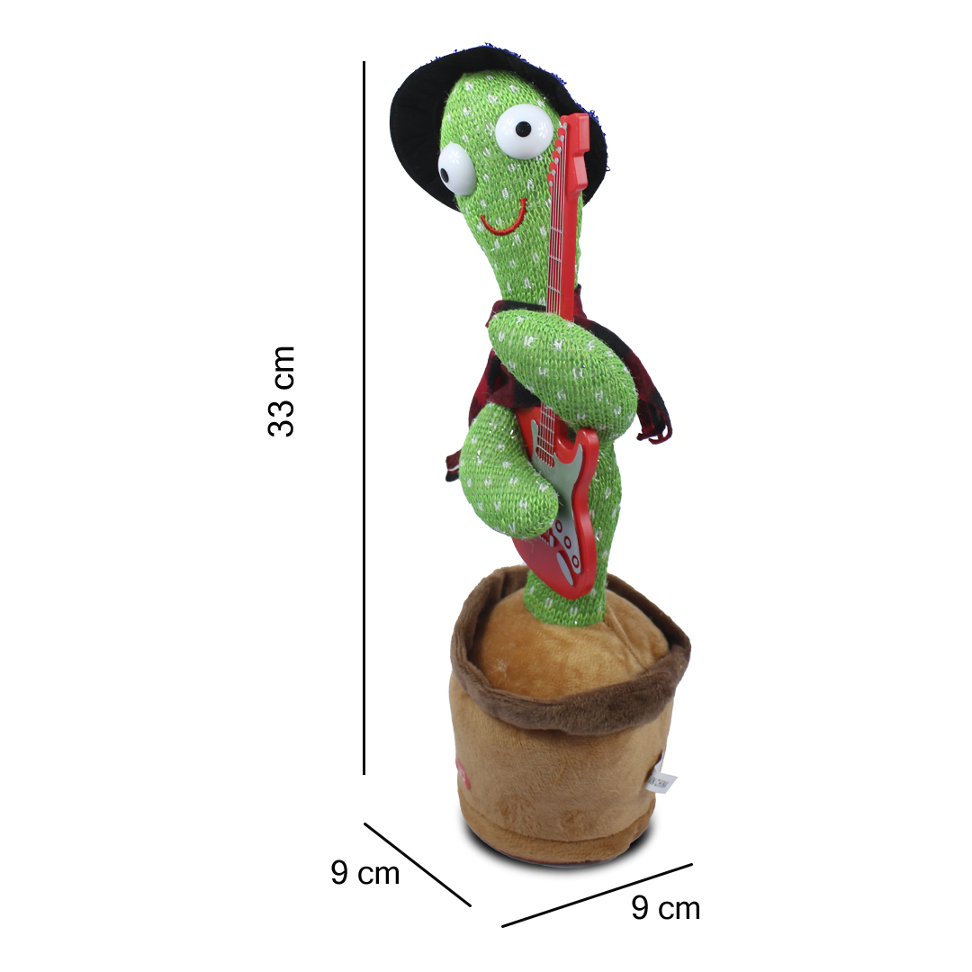 Cactus Bailarín Juguete De Felpa Para Niños Con Sonido 