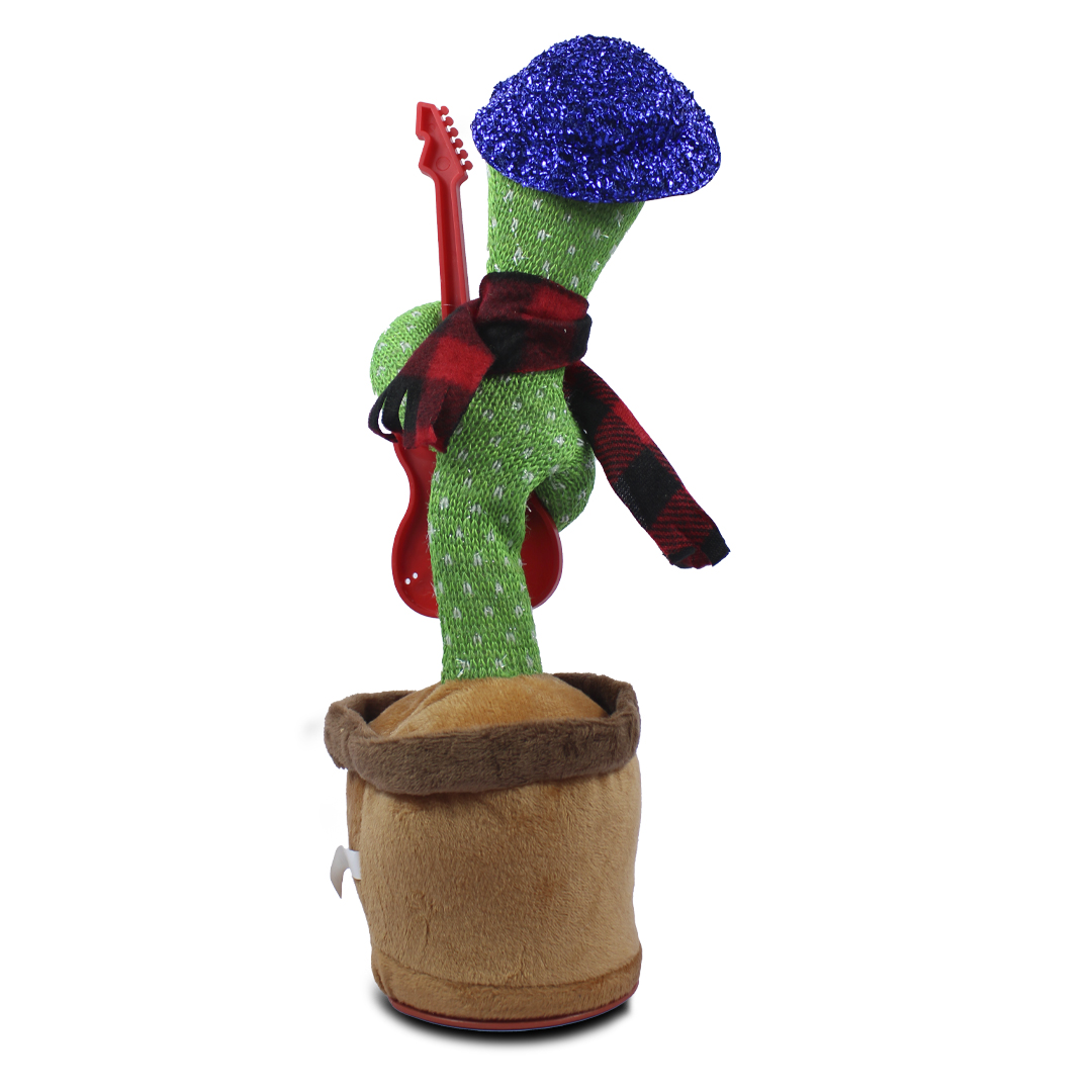 Cactus Bailarín Juguete De Felpa Para Niños Con Sonido 