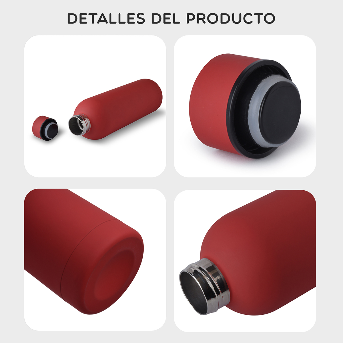 Termo Botella Acero Inoxidable Fría/caliente 750 Mililitros, Vino