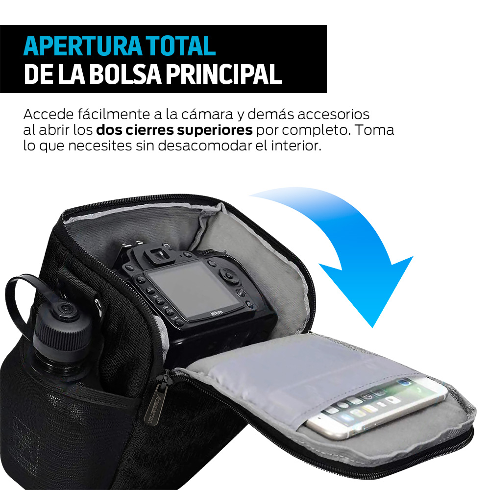 Funda para Cámara Fotográfica Profesional con Correa