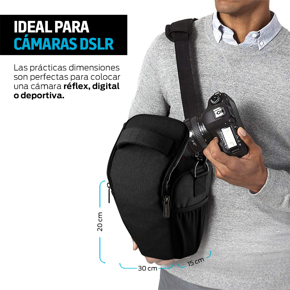 Funda para Cámara Fotográfica Profesional con Correa