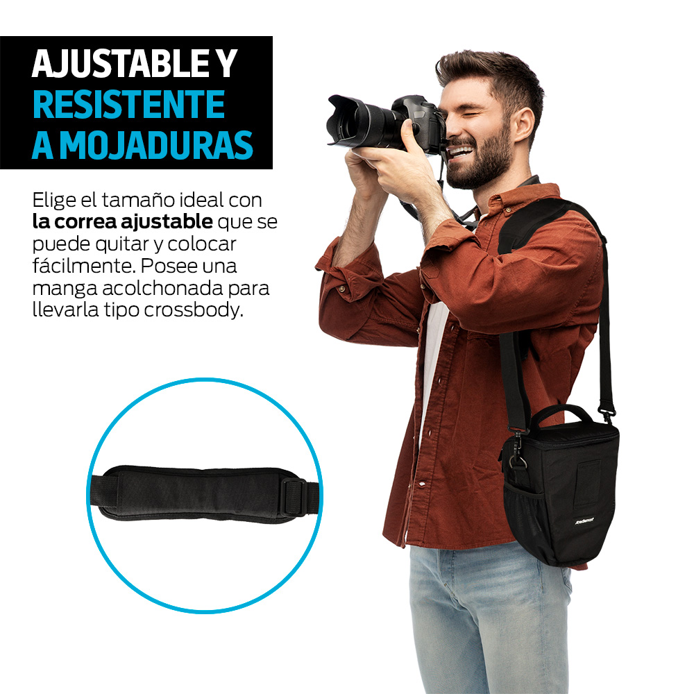 Funda para Cámara Fotográfica Profesional con Correa