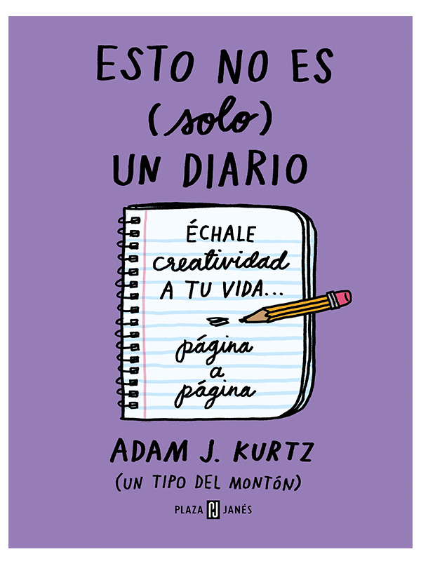Esto (no) es solo un diario (Edición morada) Autor Adam J. Kurtz