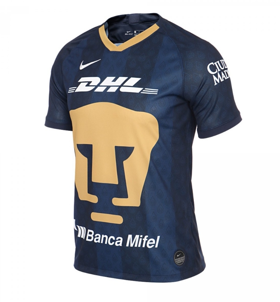 JERSEY PUMAS 2019 VISITA VERSION AFICIONADO NIKE 