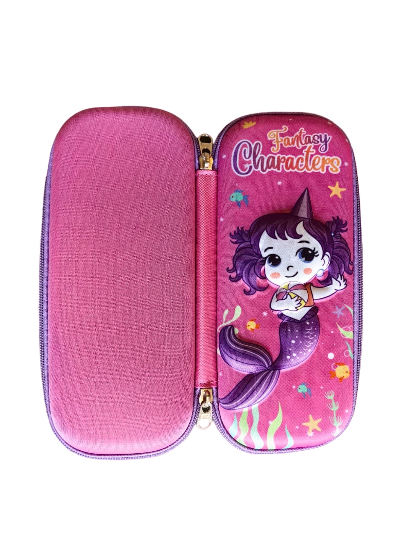 Estuchera Lapicera con Estampados de Dibujos Animados Para Niñas