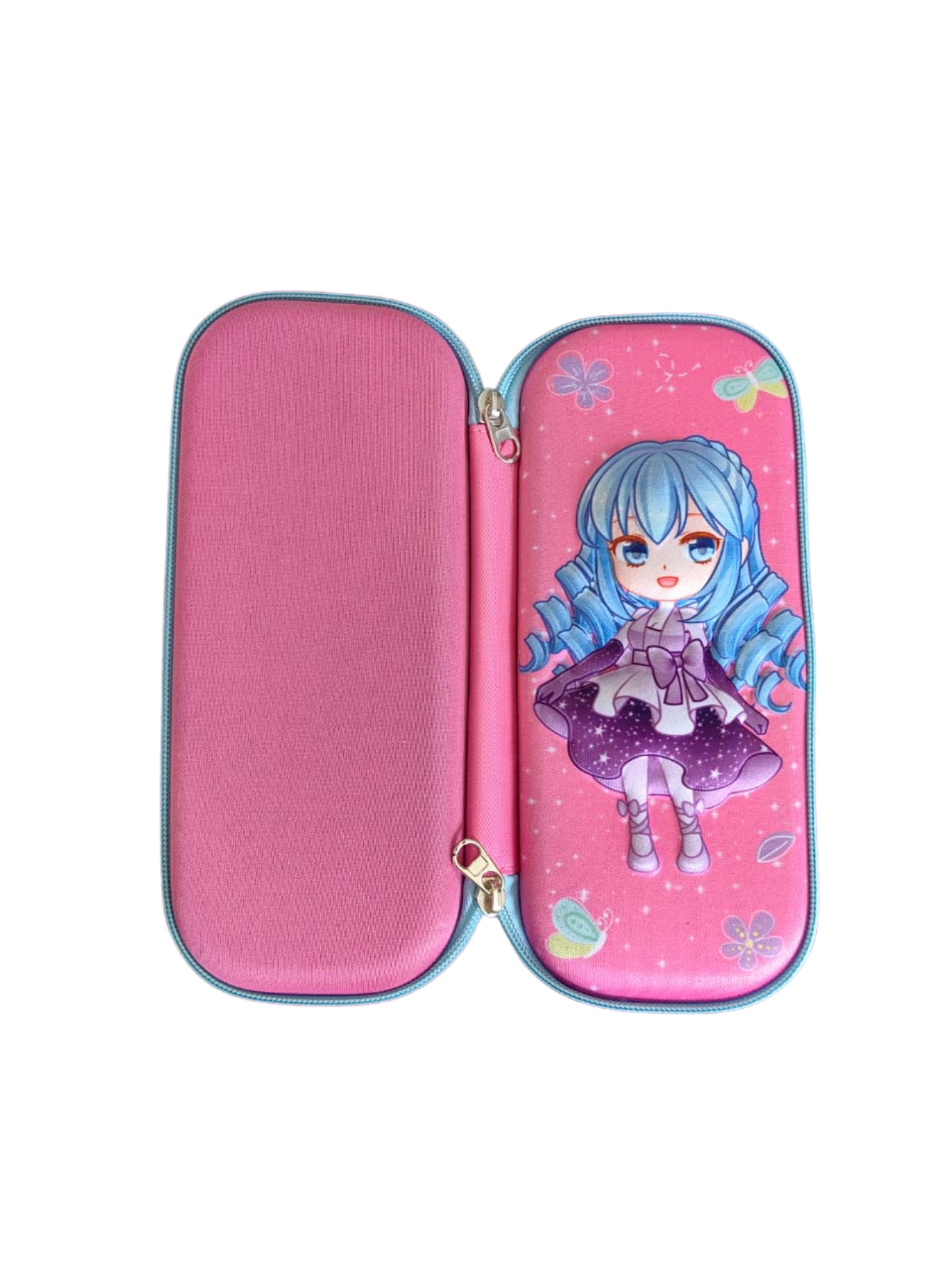 Estuchera Lapicera con Estampados de Dibujos Animados Para Niñas