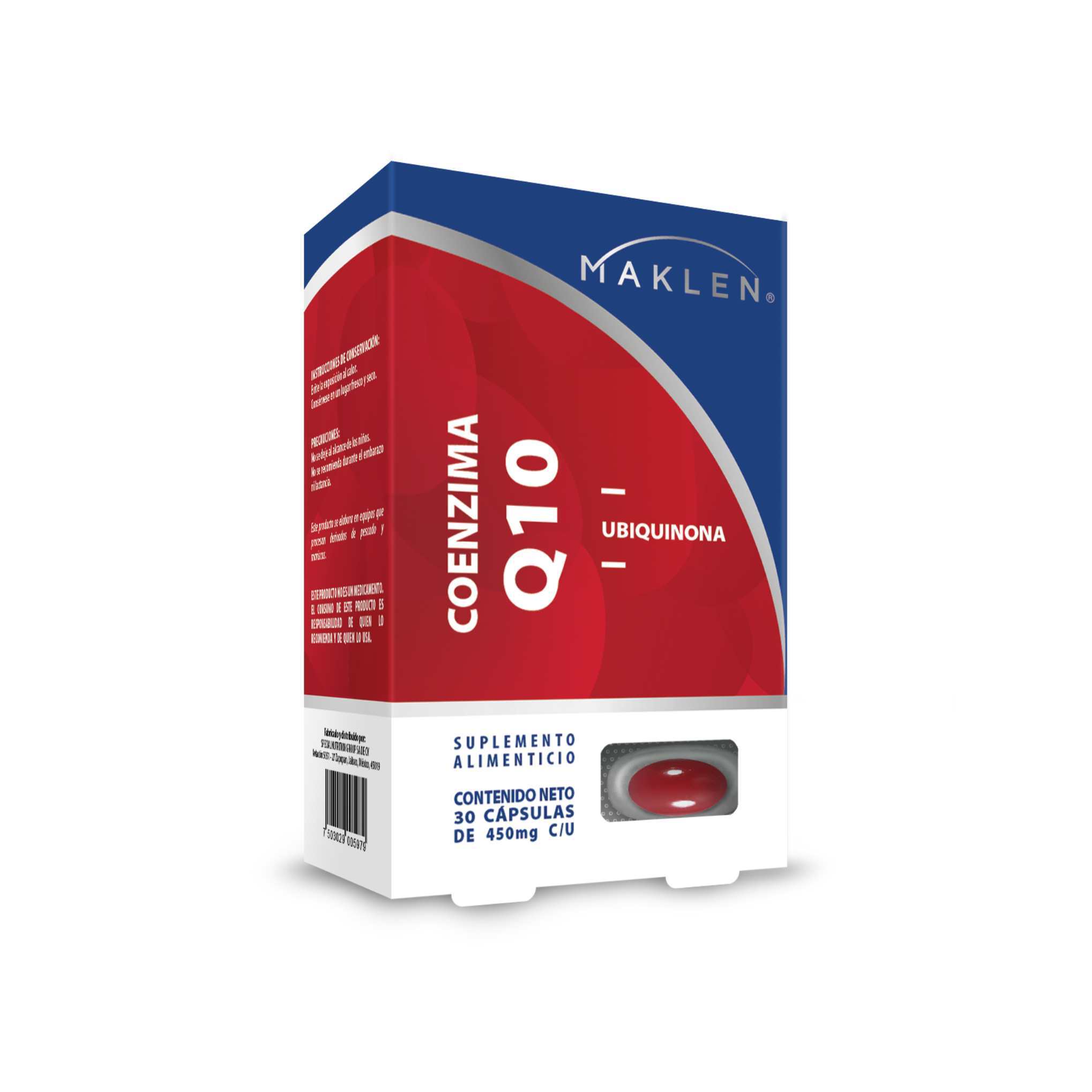 Maklen | Coenzima Q10 - Energía y Protección Antioxidante
