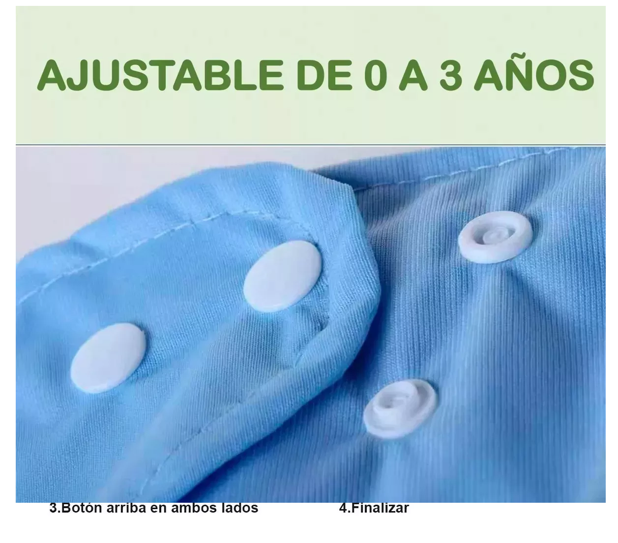 Pañales Ecologicos Paquete 5 Reutilizable + 5 Insertos Cafe-verde-morado-amarillo-azul colores pasteles