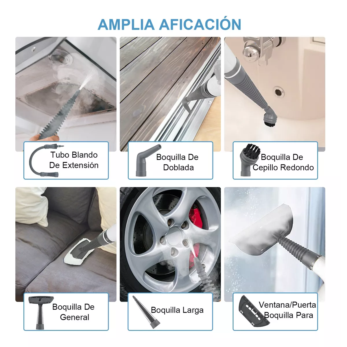 Limpiador De Vapor A Presión De Alta Temperatura De 1000w