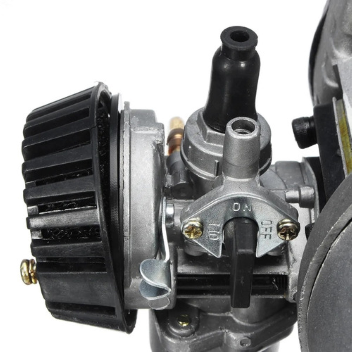 Motor De Bolsillo De 2 Tiempos Para Motocicleta Gris