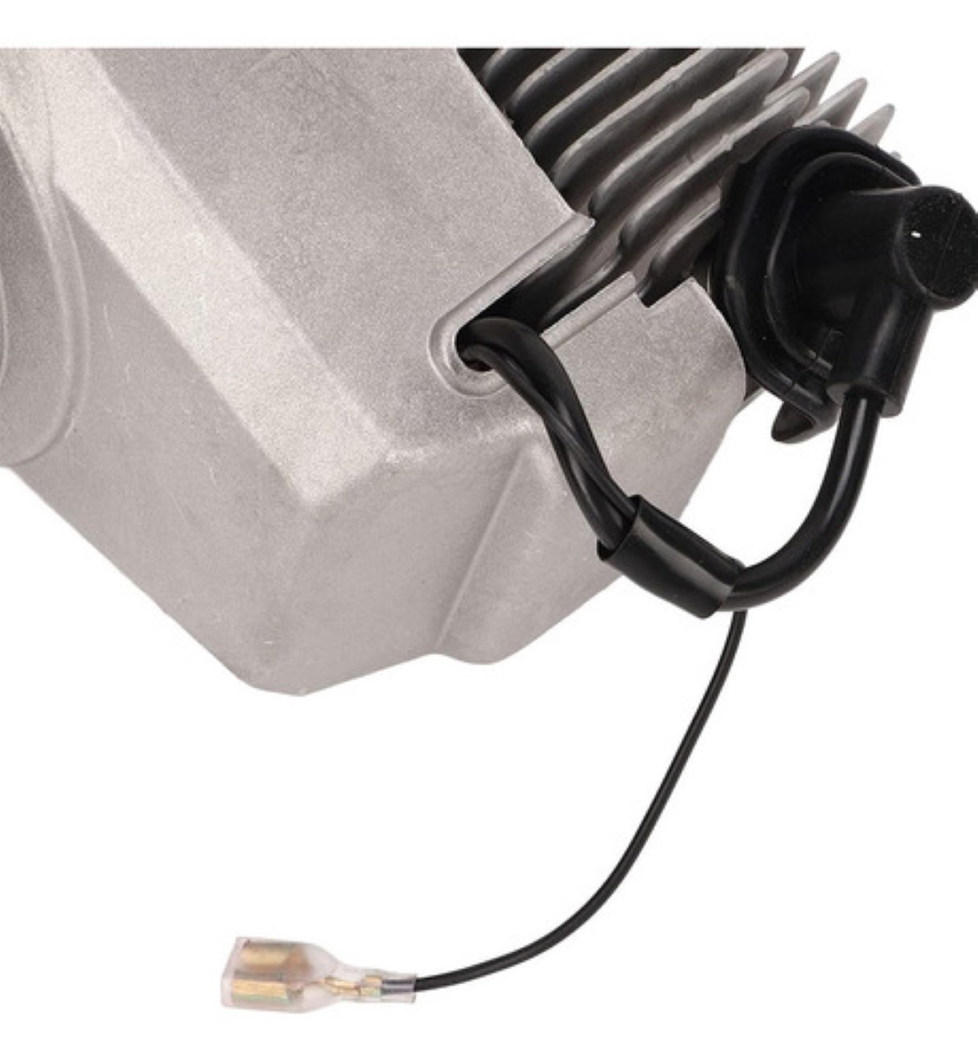 Motor De Bolsillo De 2 Tiempos Para Motocicleta Gris 