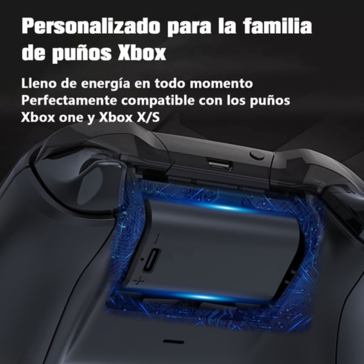 Bateria Recargables Fuente De Pode Para Xbox One/series S/x Nehro