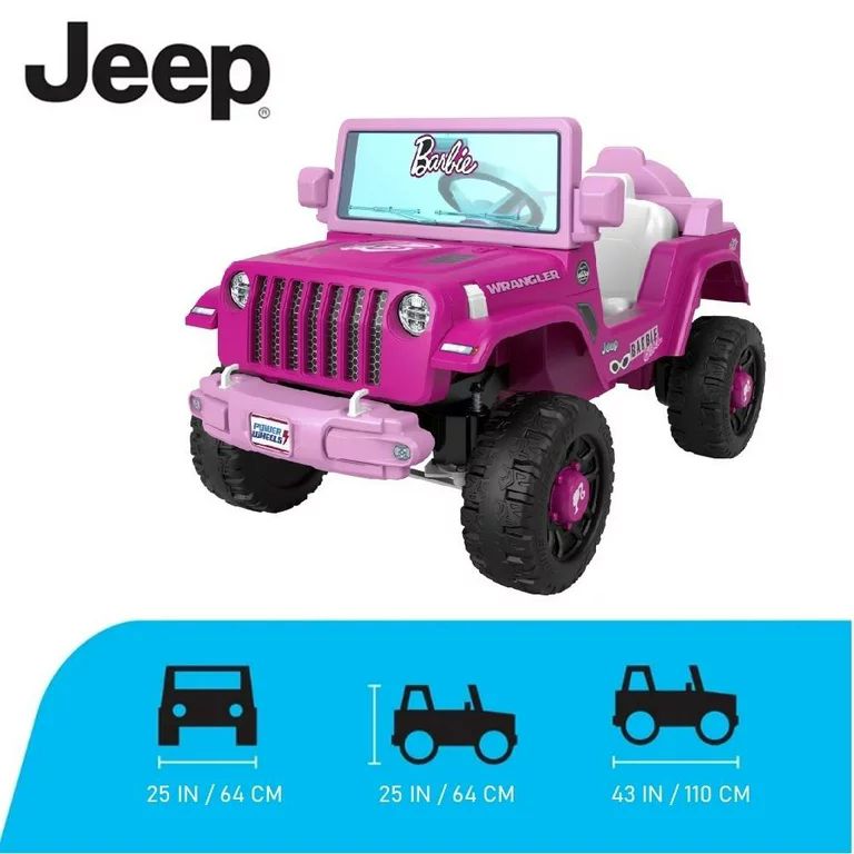 Motorized 2025 barbie jeep