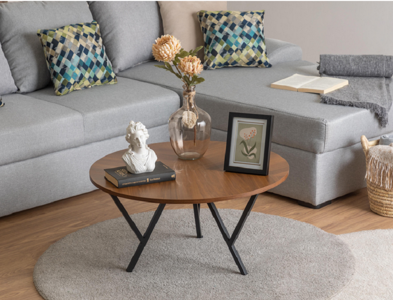 Mesa de Centro color Nogal