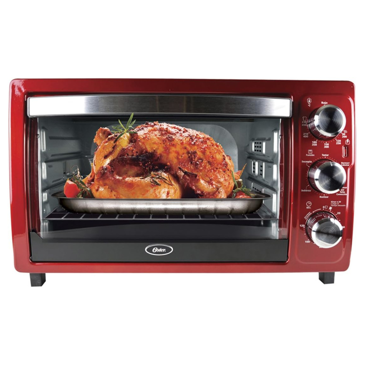 Horno tostador electrico Oster 32Lt 6 Funciones Temporizador