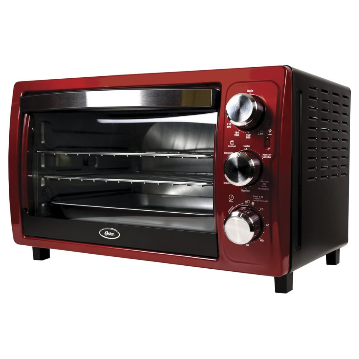 Horno tostador electrico Oster 32Lt 6 Funciones Temporizador
