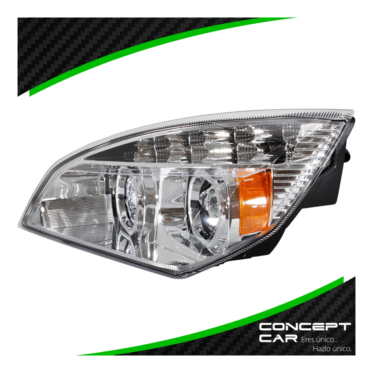 Par Faro Unidad Freightliner Cascadia Nuevo Led Performa Cr
