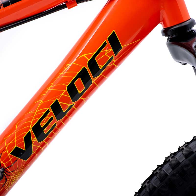 Bicicleta Veloci Brave Rodado 20 Naranja