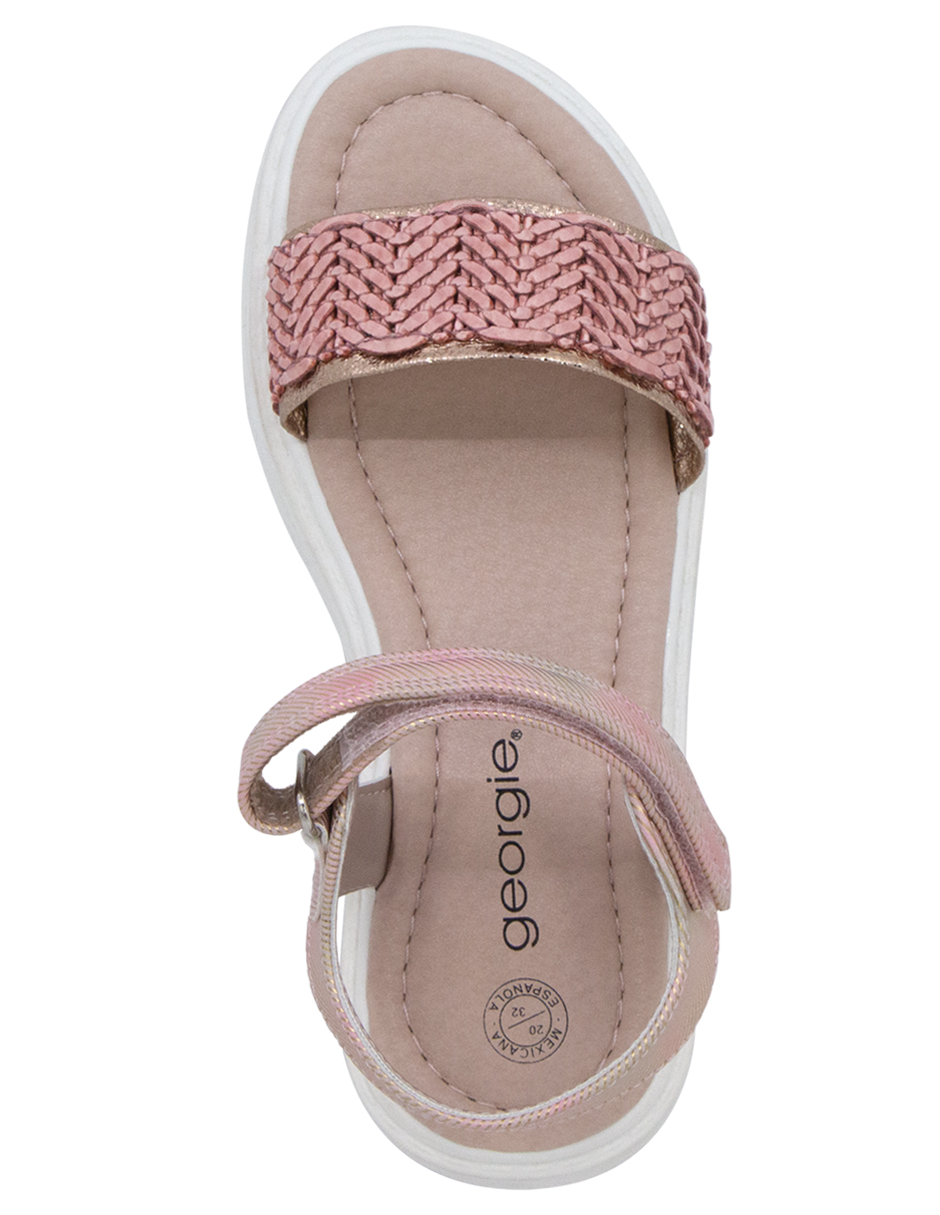 Sandalia Para Niña Georgie Diseñada En Italia Importación
