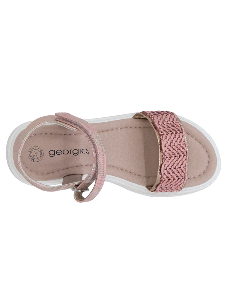 Sandalia Para Niña Georgie Diseñada En Italia Importación