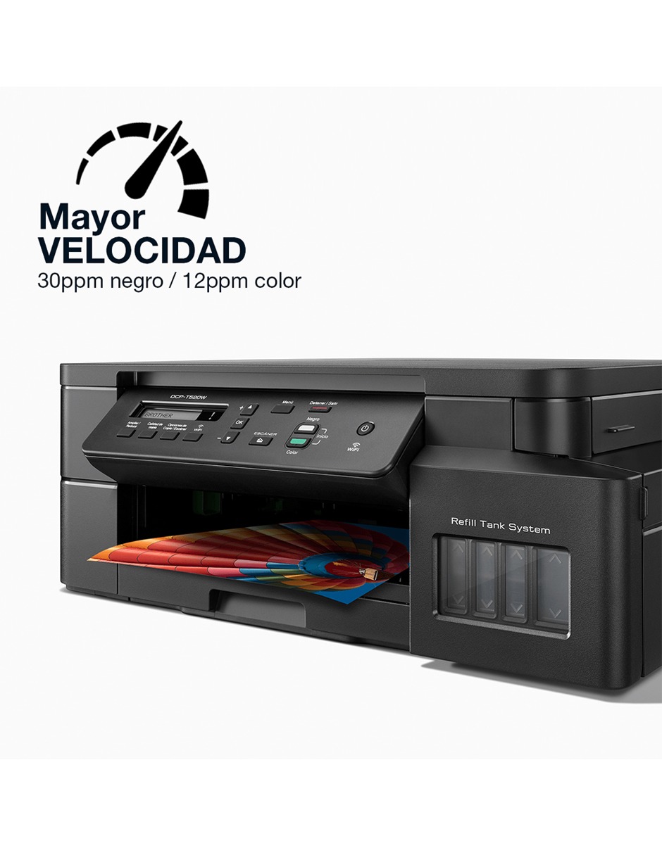 Impresora Multifuncional Brother DCP-T520W  InkBenefit Wi-Fi
