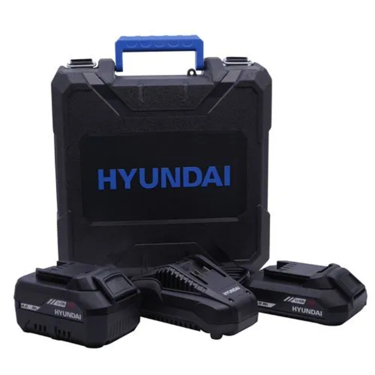 Kit 2 Baterias 2.0 Mah/4.0mah/ 1 Cargador Hyundai P/Herramienta 20v ...