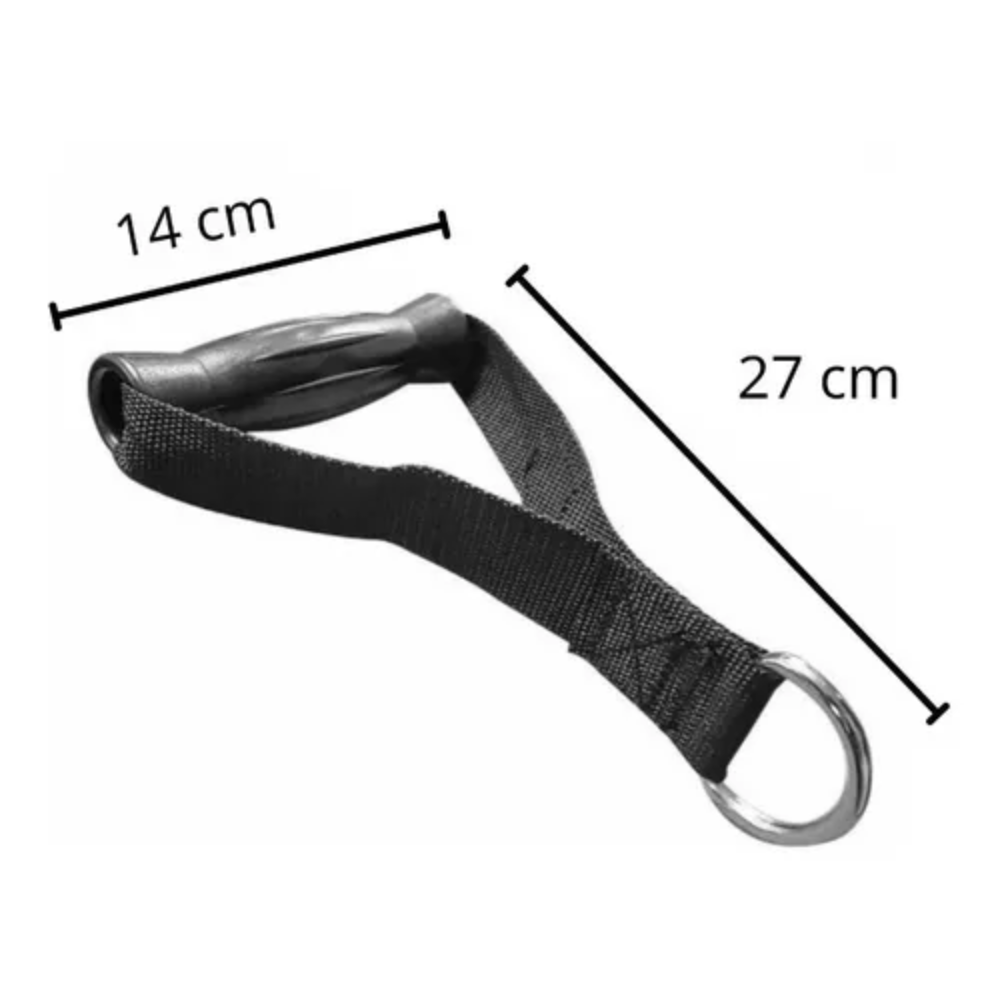 Agarraderas Tipo D Nylon, Gym, Gimnasio Maneral Polea