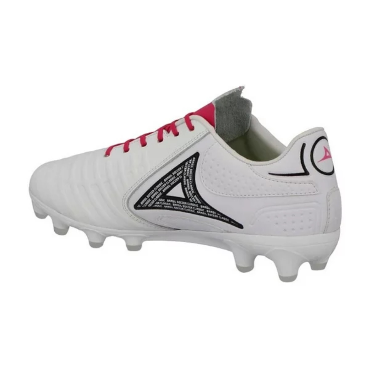 Zapato para Futbol Soccer Pirma Brasil blanco 3042.