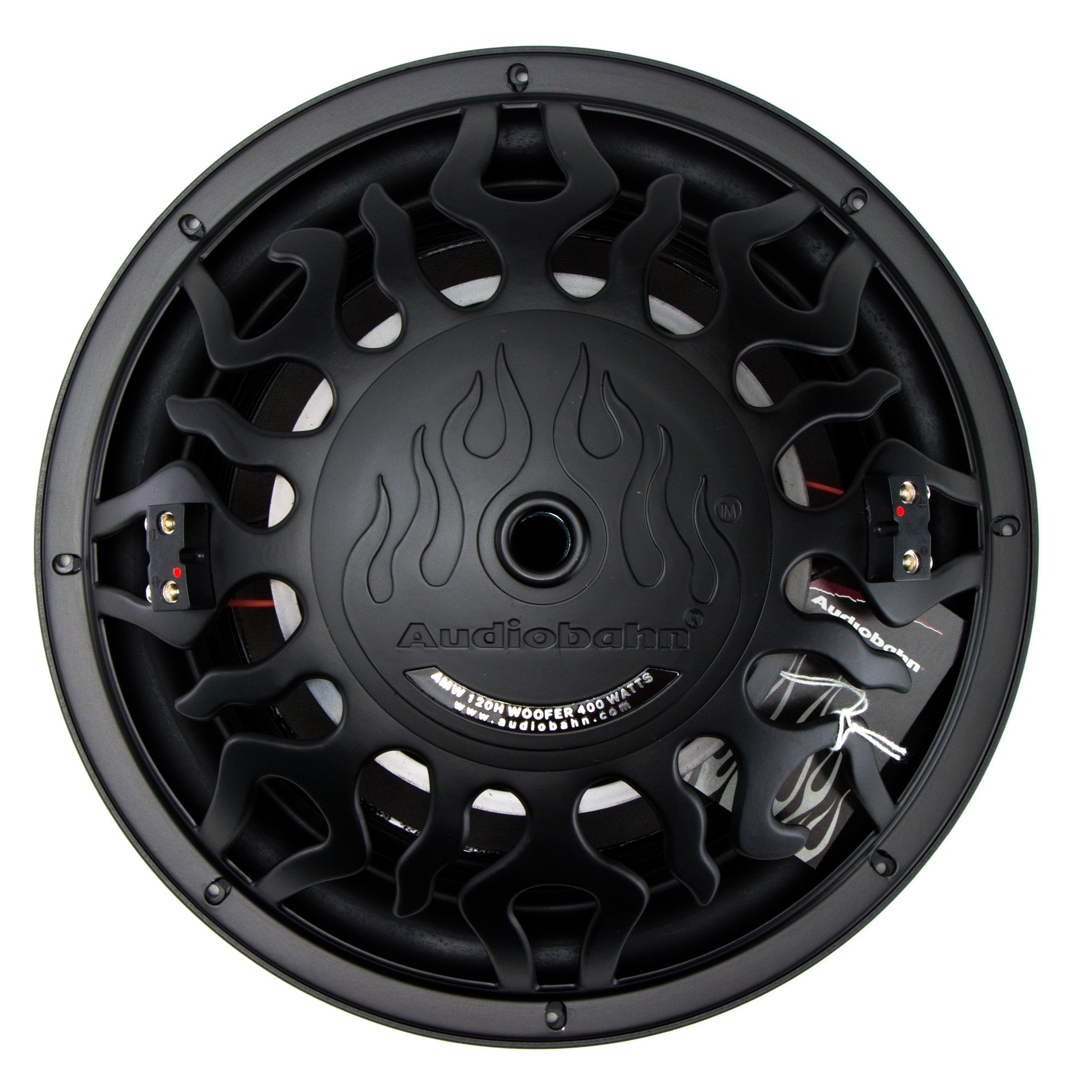 Subwoofer Amw120h Audiobahn Slim 12 Doble Bobina 400 Watts RMS