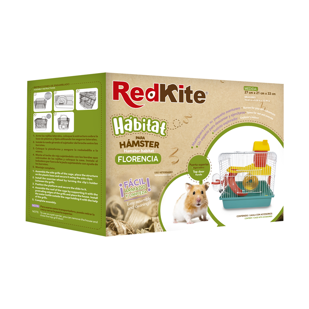 HABITAT FLORENCIA P/HAMSTER