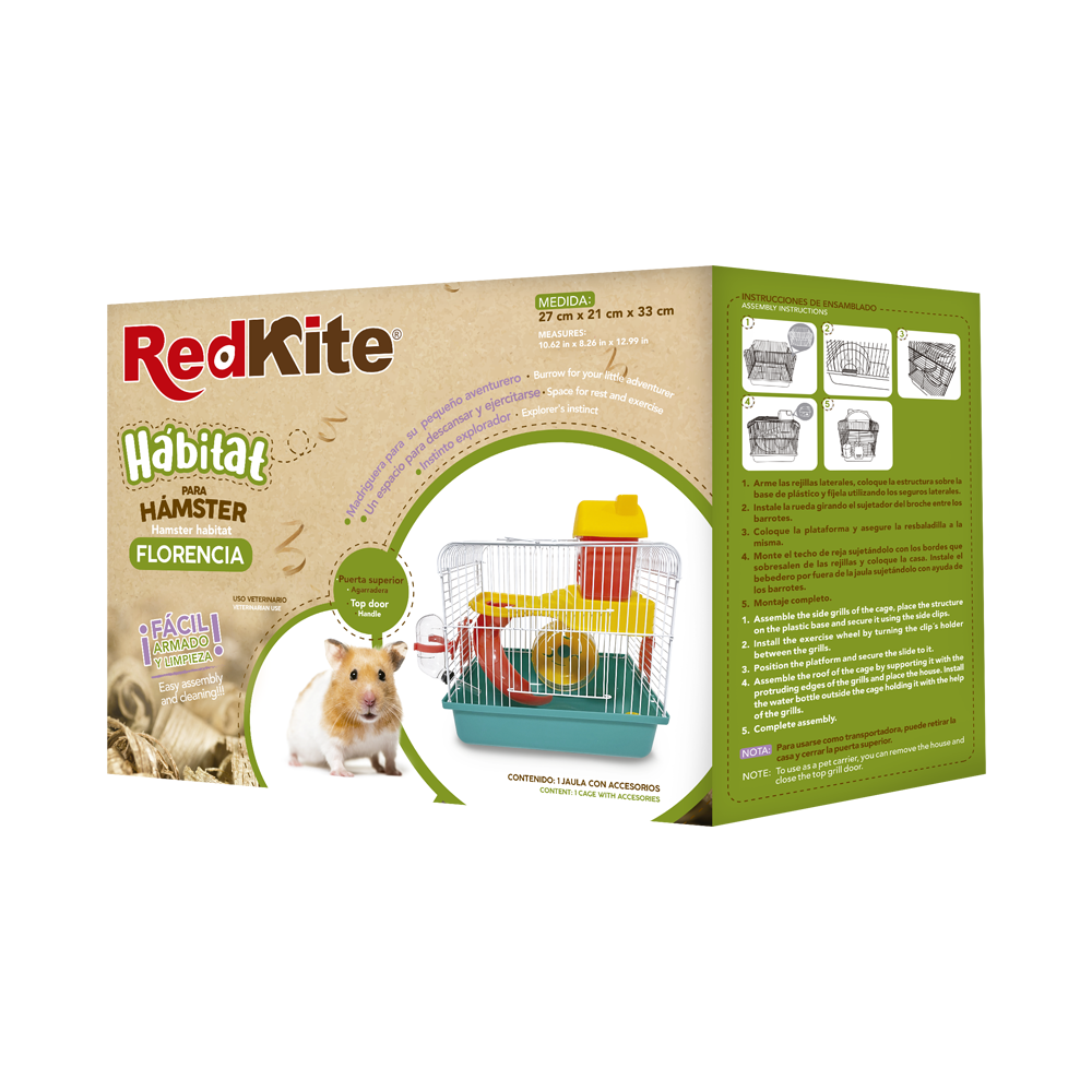 HABITAT FLORENCIA P/HAMSTER