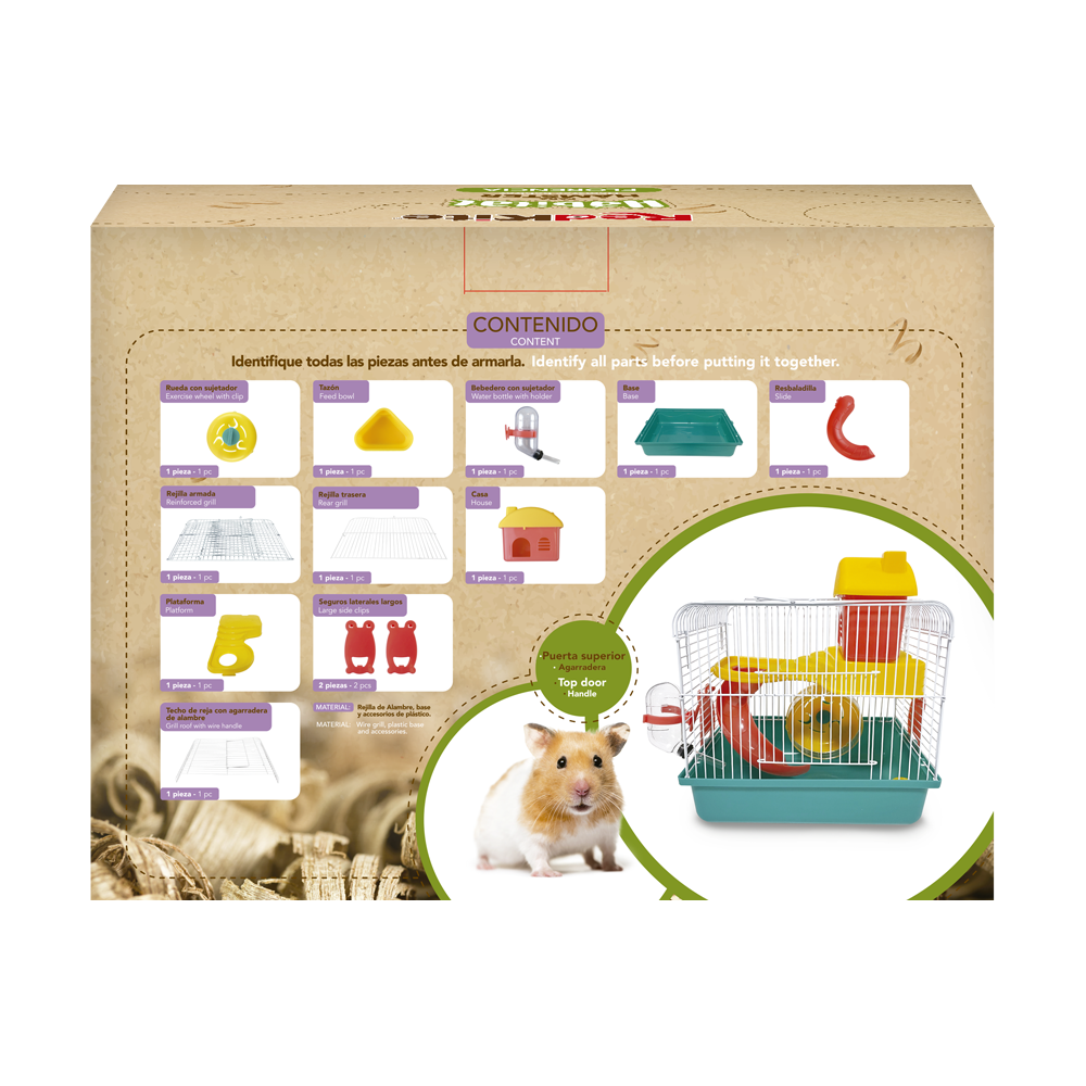 HABITAT FLORENCIA P/HAMSTER