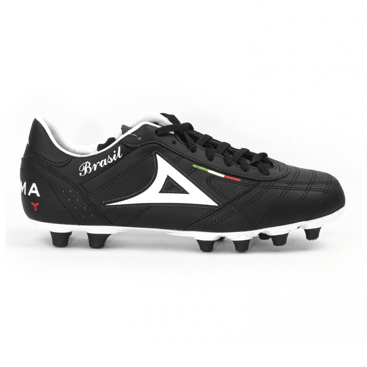 Zapato de Futbol Soccer Pirma Brasil negro 0501