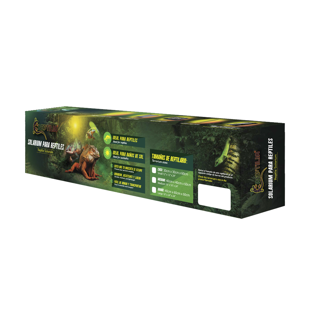 REPTILARIO MED P/BAÑOS DE SOL REPTILIA