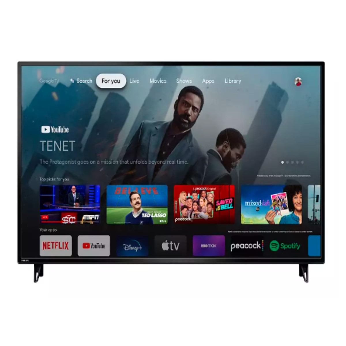 Pantalla Smart TV Philips 75 Pulgadas 75PUL7552 Reacondicionado Grado A