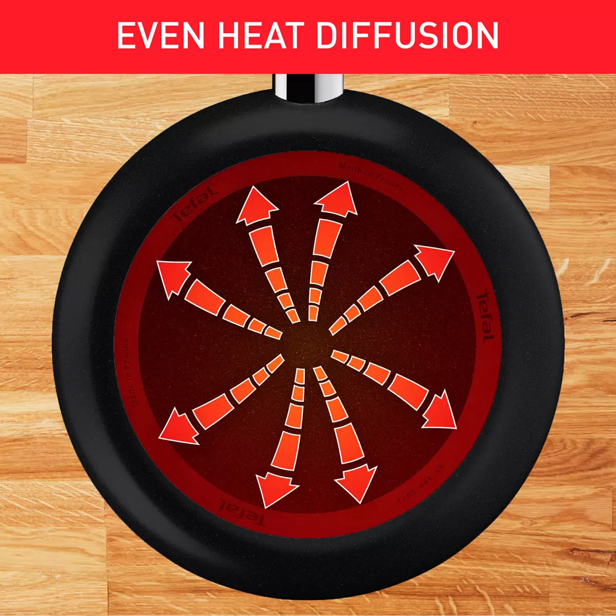 Batería De Cocina T-Fal Hard Titanium Plus C3939182 11 Piezas