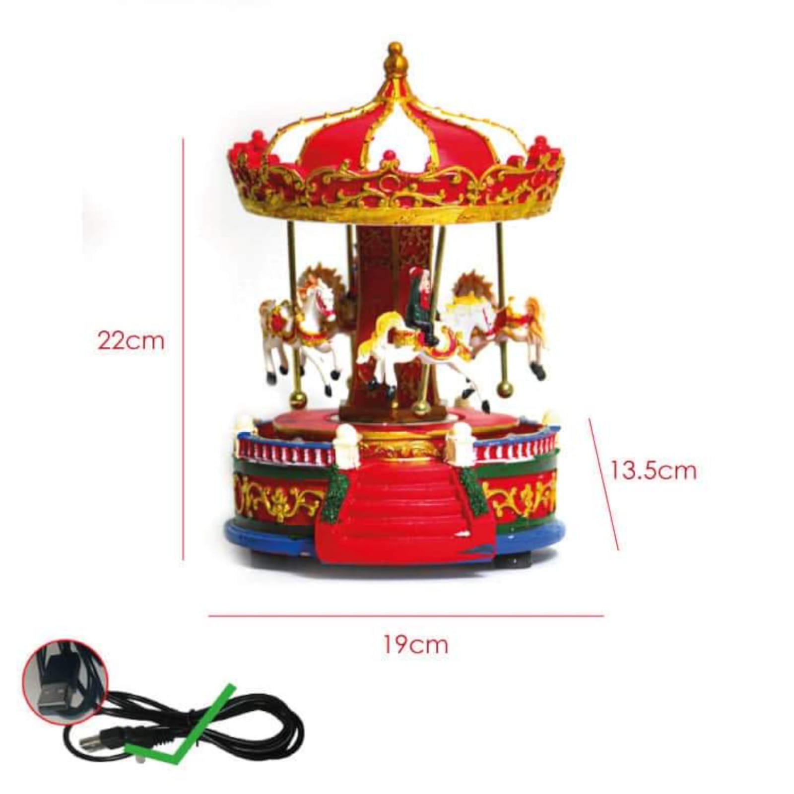 RUEDA DE LA FORTUNA DE NAVIDAD