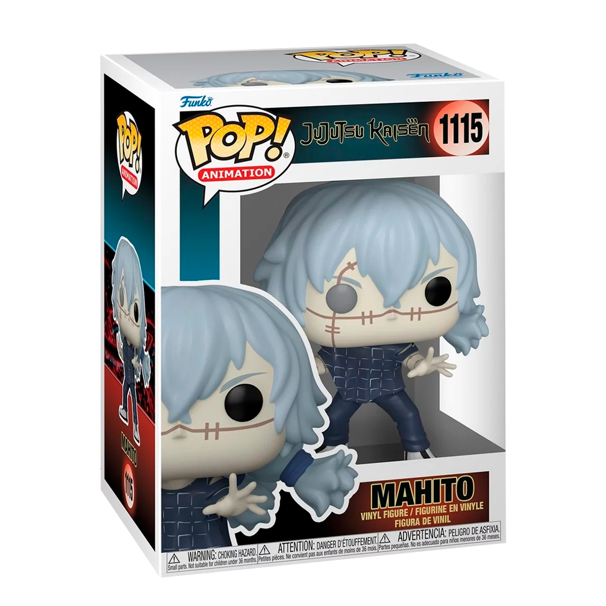 Funko Pop Mahito #1115 Jujutsu Kaisen Anime Manga Figura Original