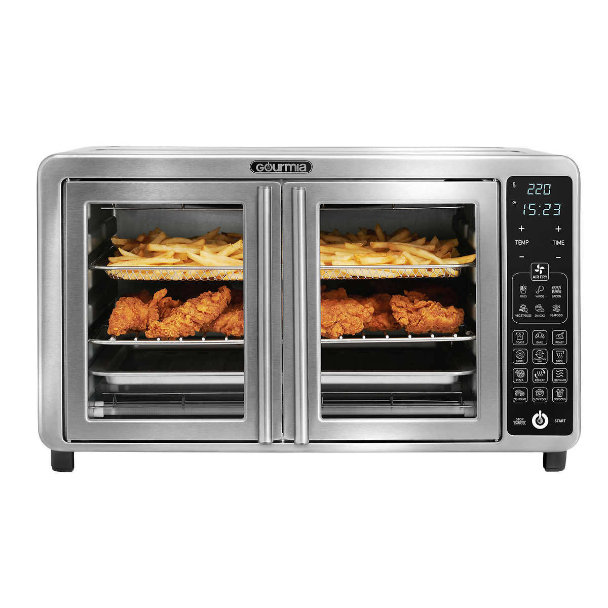 Horno Con Freidora de Aire Gourmia GTF7660 Digital 1700W 