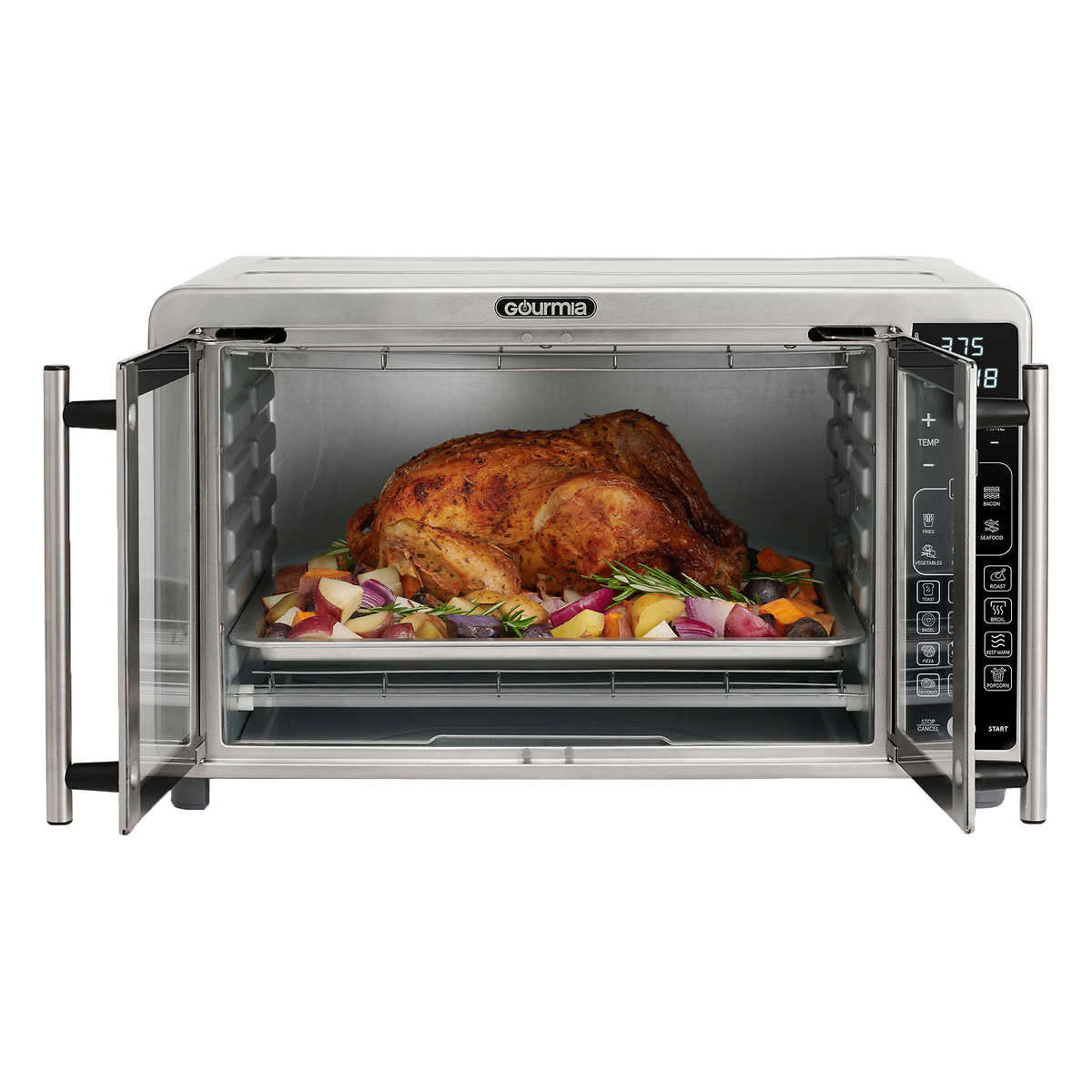Horno Con Freidora de Aire Gourmia GTF7660 Digital 1700W 