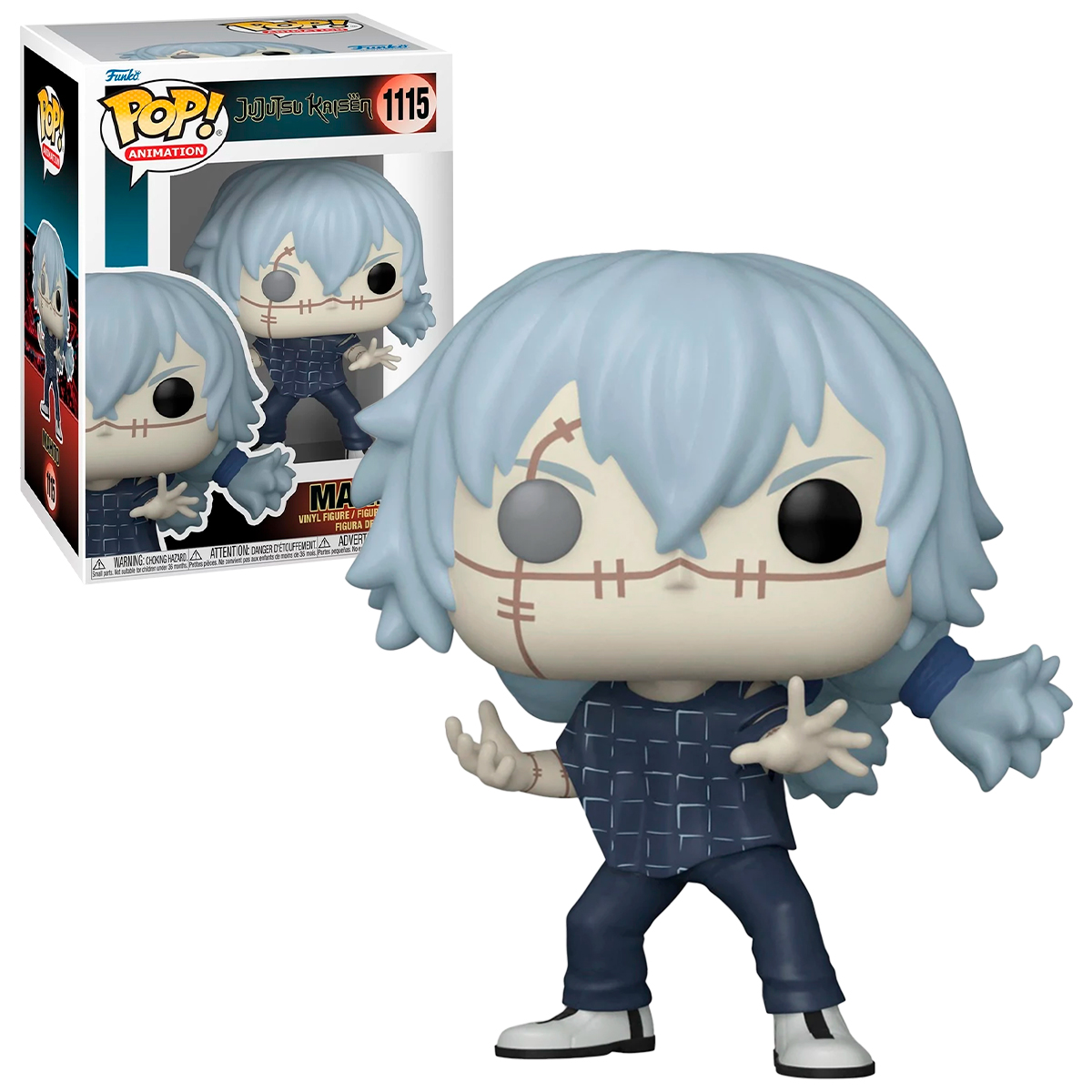 Funko Pop Mahito #1115 Jujutsu Kaisen Anime Manga Figura Original