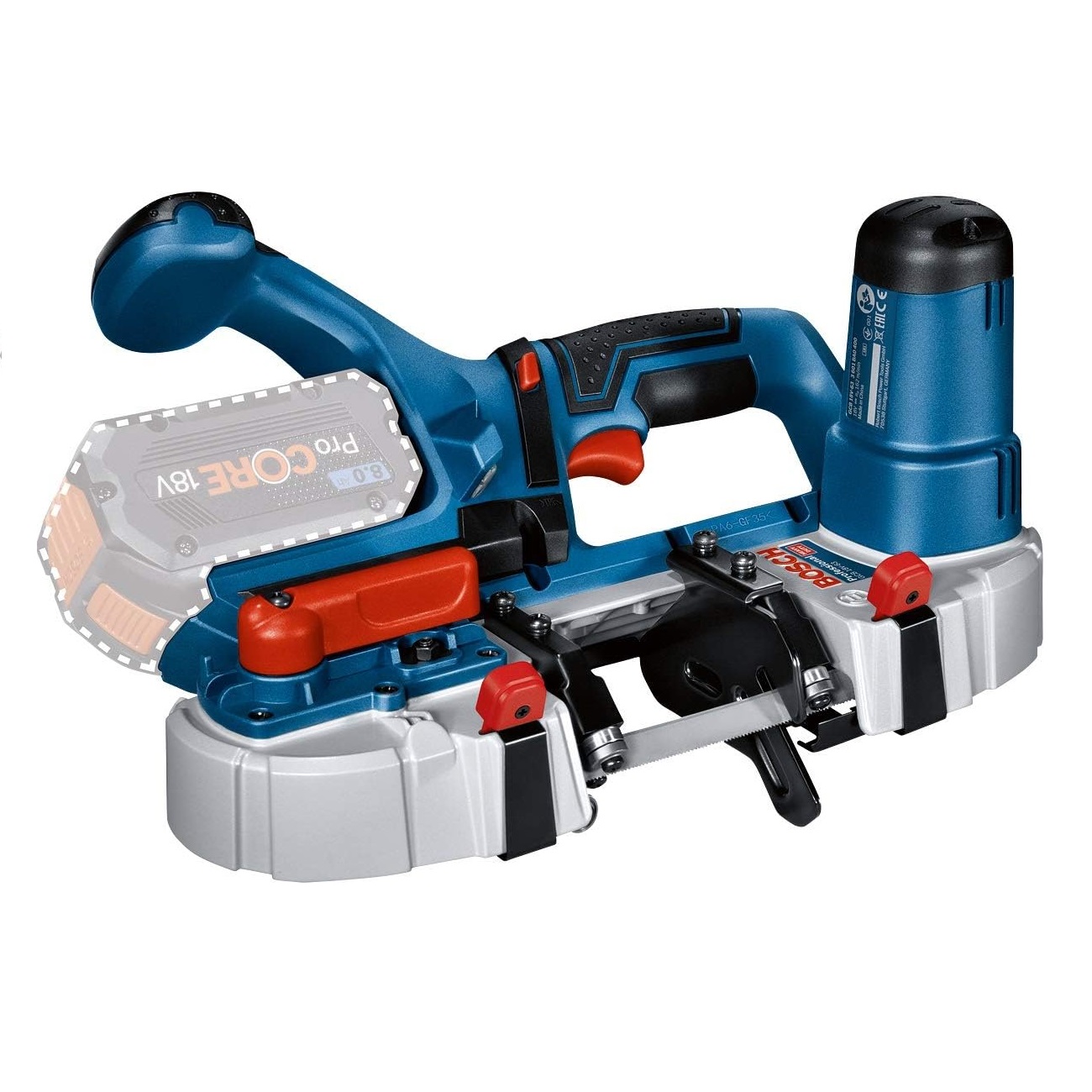 Sierra Cinta 2.5 18V Gcb 18V-63 Bosch 06012A0400